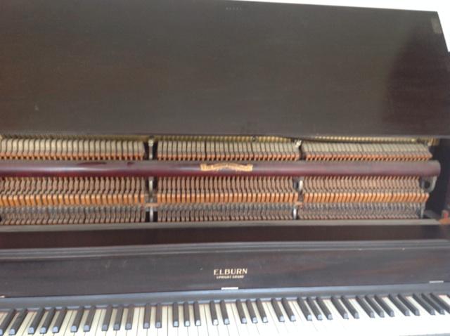Elburn upright grand piano